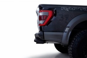 Ford F-150 Raptor Rear Bumper - Addictive Desert Designs - Phantom - Hammer Black - `21-`22 Ford F-150 Raptor Rear Bumper - Addictive Desert Designs - Phantom - Hammer Black - `21-`22